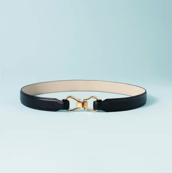 Rouje Accessories - Rouje Laure Belt - Nappa Noir